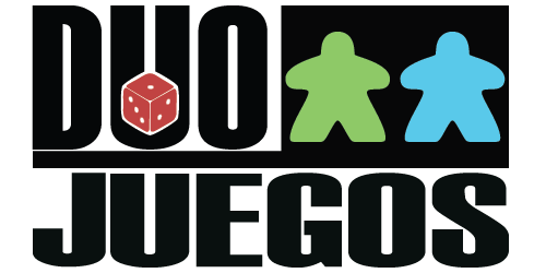 Logotipo oficial de DuoJuegos: venta de juegos de mesa, rol y libros.