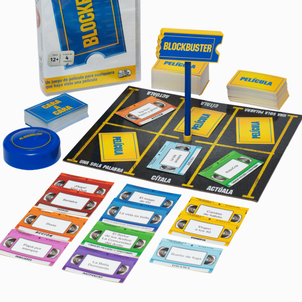 Blockbuster-componentes-con-caja Blockbuster – Edición Retro