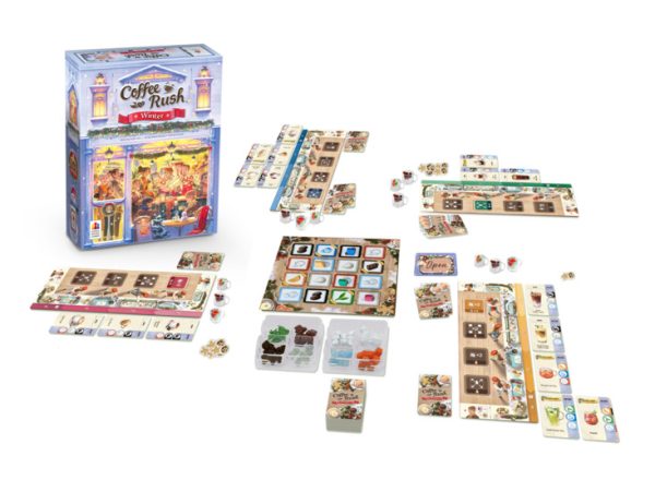 componentes Coffee Rush Winter (Preventa)